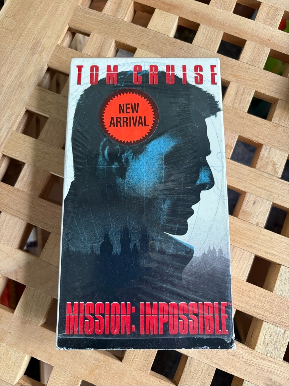 Vintage VHS Mission Impossible Tom Cruise Movie VHS Tape